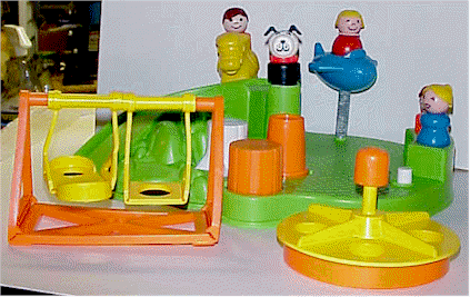 Fisher Price Little People Playground Pieces and Furniture