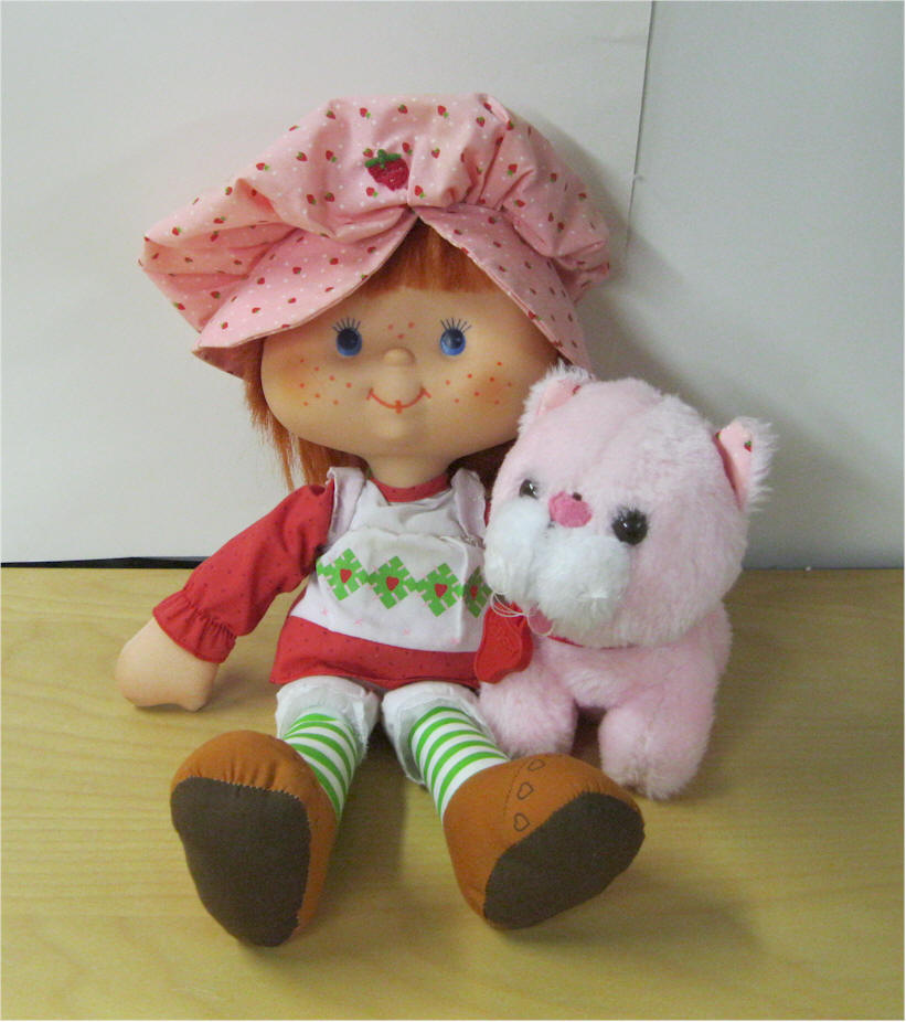 strawberry shortcake rag doll vintage
