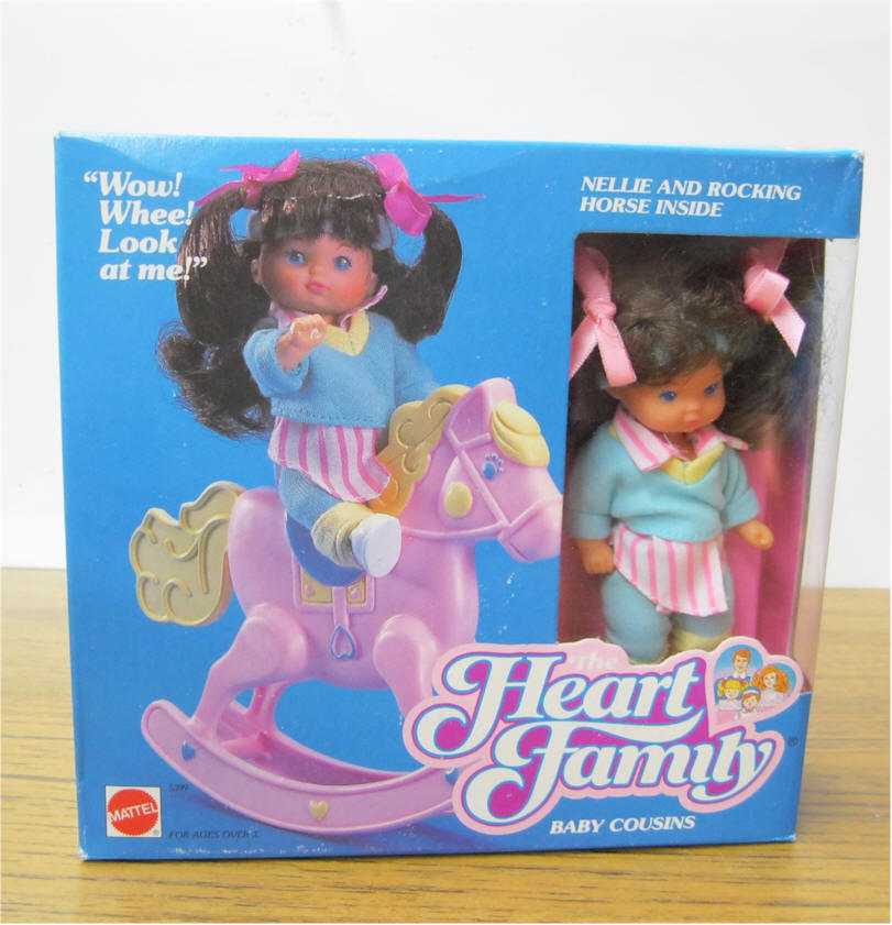 Details about   Heart Family Baby Cousins Honey and Highchair NIB NRFB MIB NOS NRFP 1987 #5396