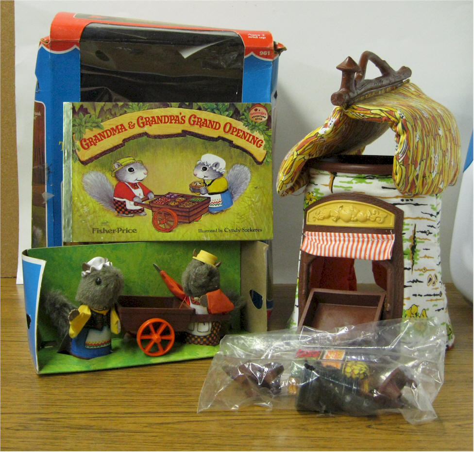 fisher price woodsey squirrel family